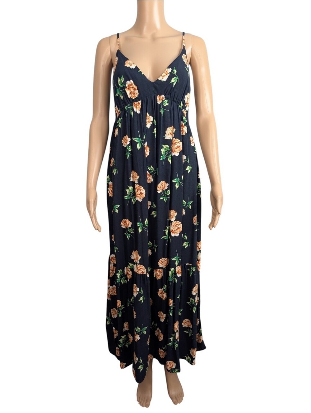 Old Navy Tiered Maxi Swing Dress M